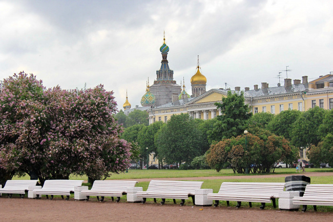 пасмурная погода в Питере