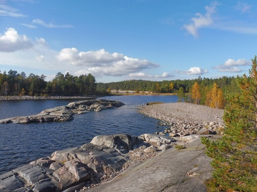 Койонсаари, осень