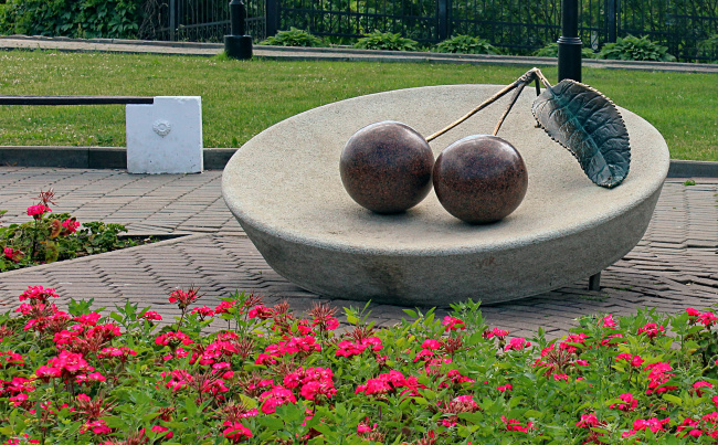 Памятник Владимирской вишне