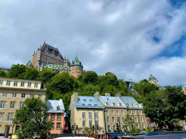 Замок Фронтенак в Квебеке