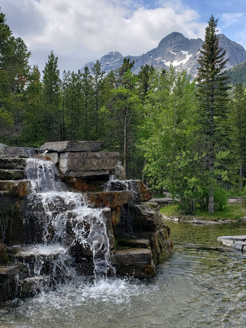 Водопад на реке Кананаскис