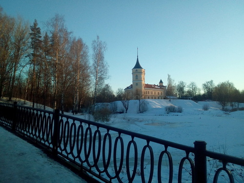 Павловск зимой