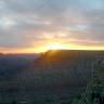 Закат в Гранд-каньоне