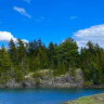 Лесное озеро Pond del Oro
