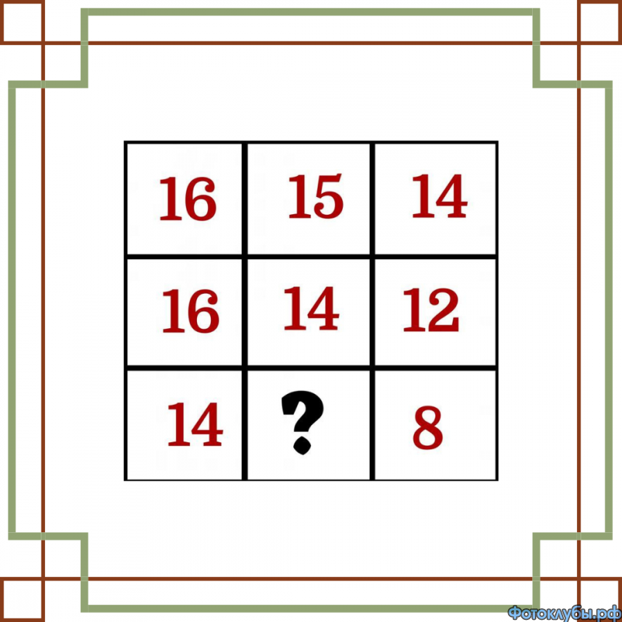 Головоломки и задачки