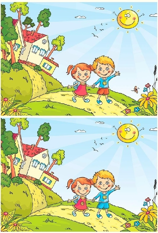Найдите 5 отличий